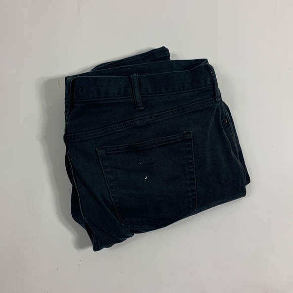 Uniqlo 42x32 Black Denim Slim - Picture 6 of 7
